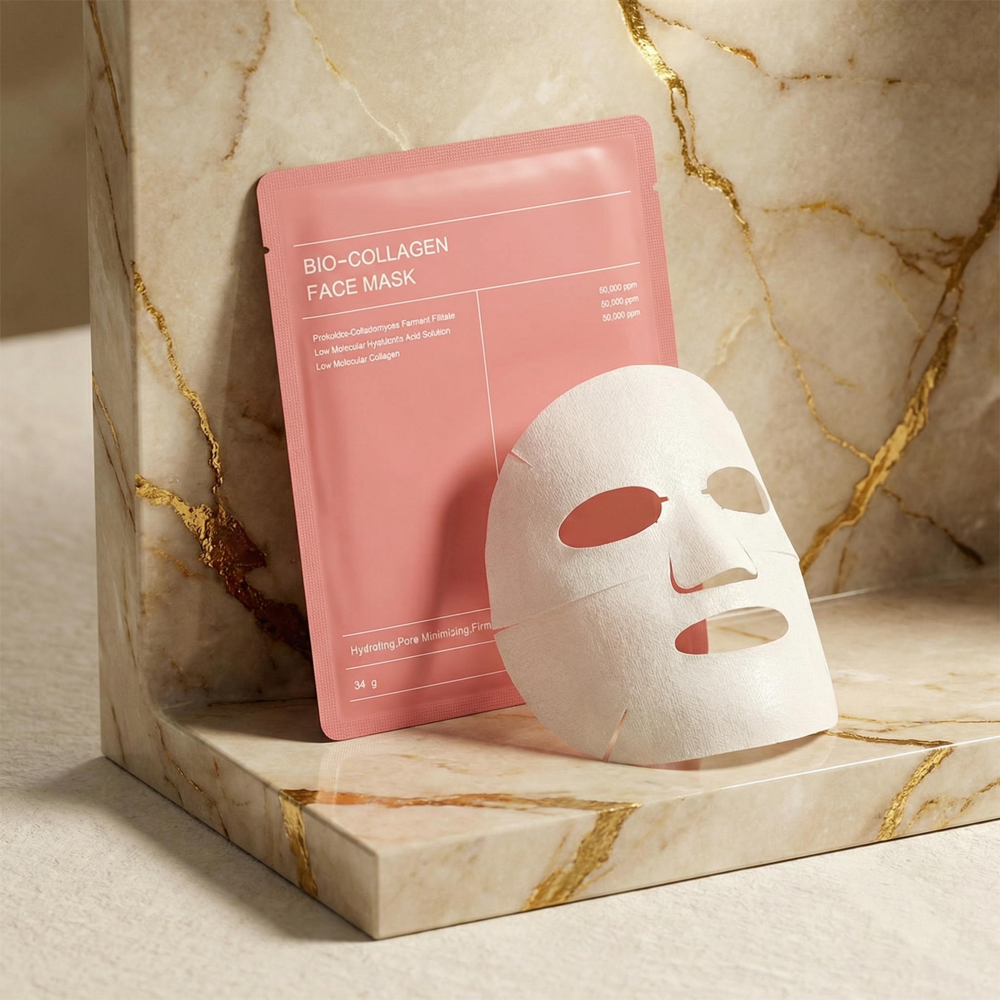 Masque Coréen Bio-Collagène – 1 pièce